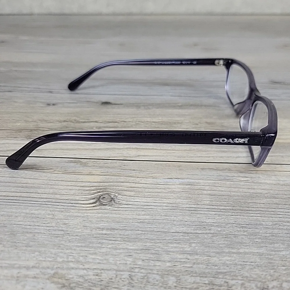 Coach Eyeglasses HC 6158U 5616 Transparent Purple 52 []‎ 16 140